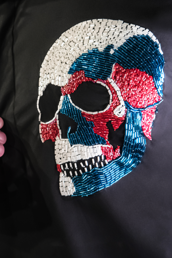 THE DEAD HEAD MULTICOLOURED SHIRT IN BLACK