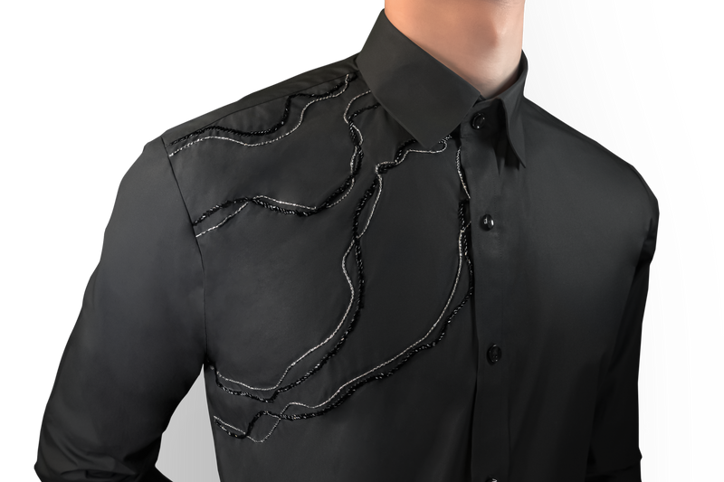 THE MISSISSIPPI SHIRT IN BLACK