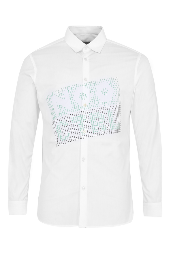 NOO CTRL Chest Print Shirt