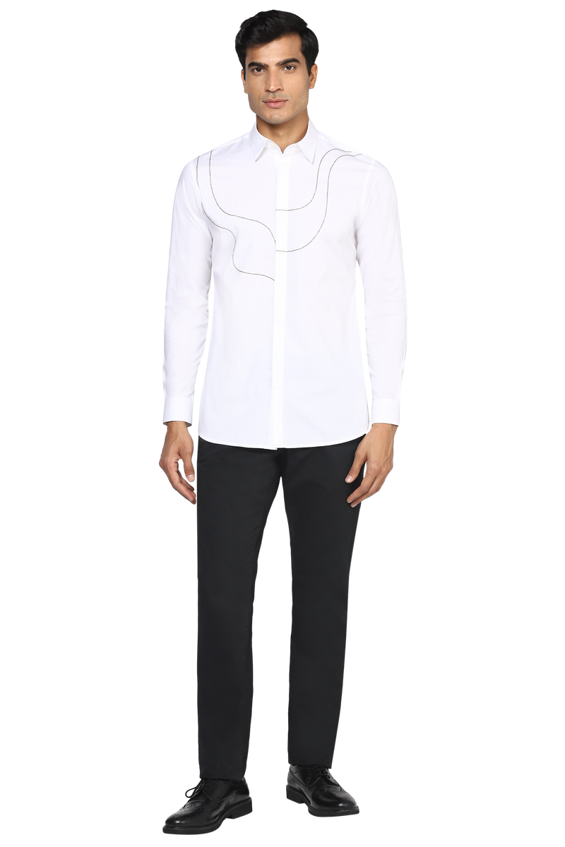 The Splinter Shirt in White