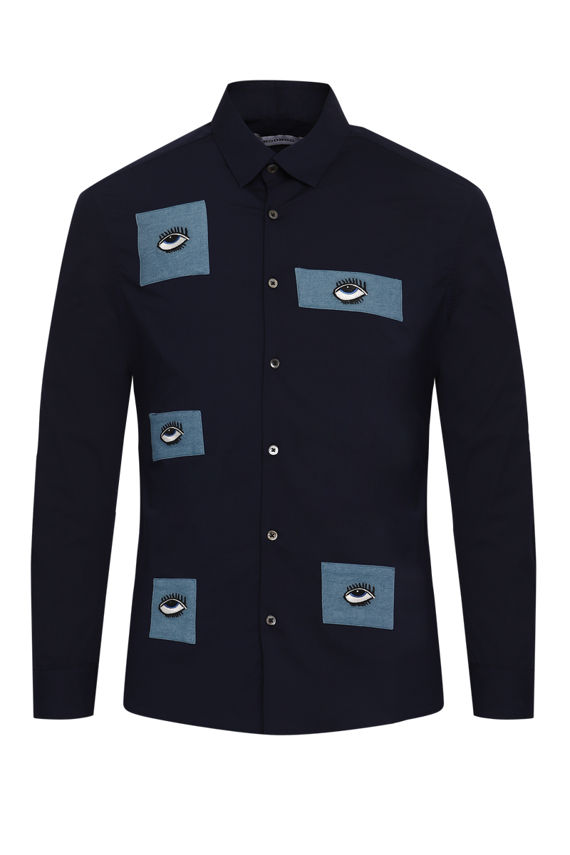 Patch That Shirt in Navy