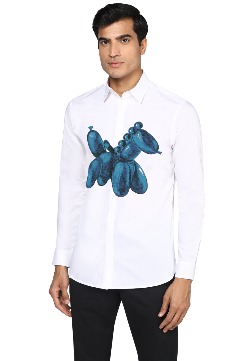 The Carousel Shirt in White