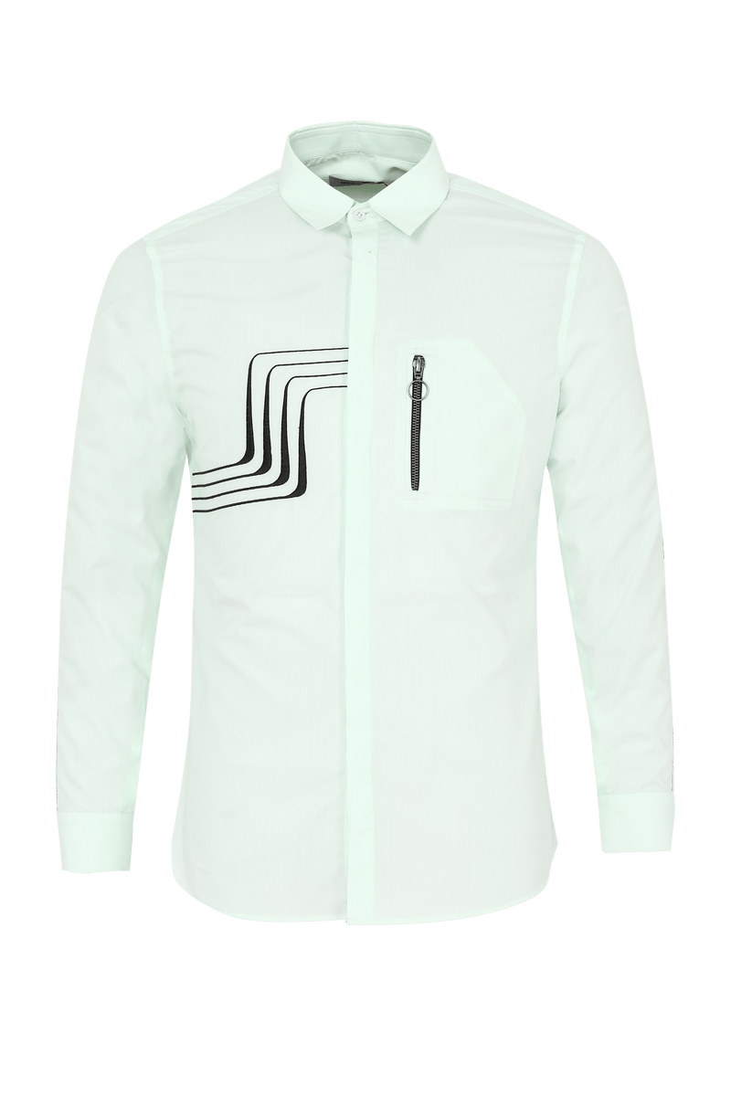 Resistor Shirt with Zip Pocket - NOONOO