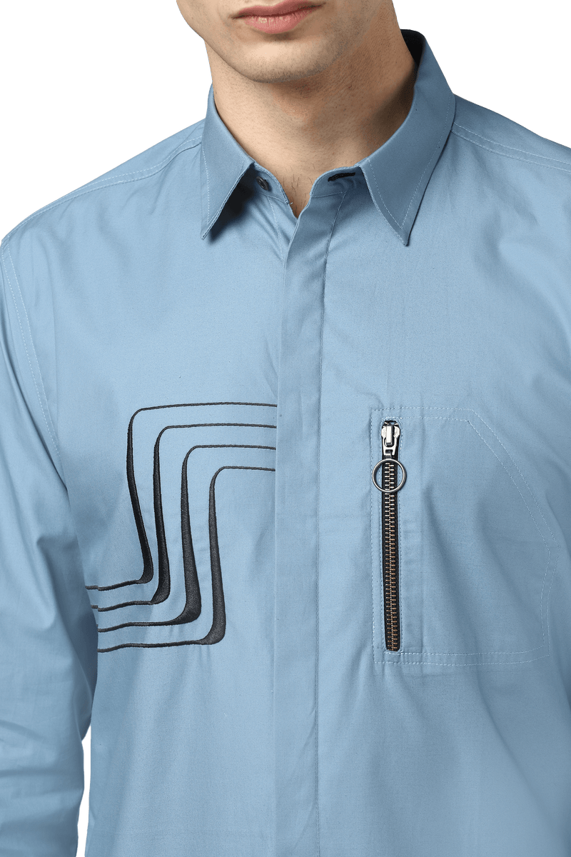 Resistor Shirt with Zip Pocket - NOONOO