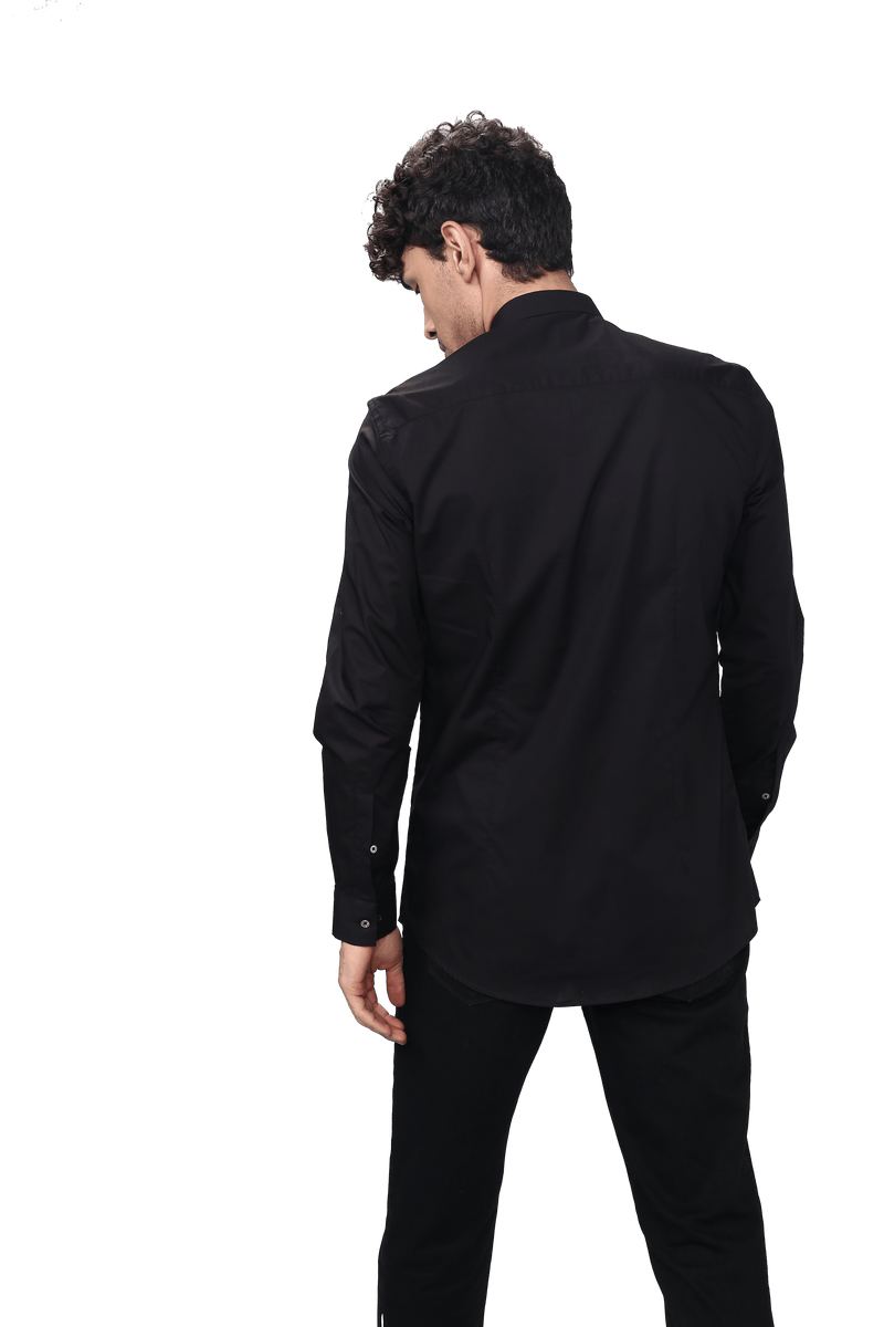 The Black Mikado Shirt - NOONOO