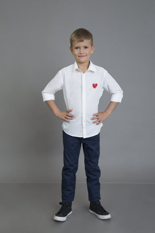 The Jr. Heart on Heart Shirt - NOONOO