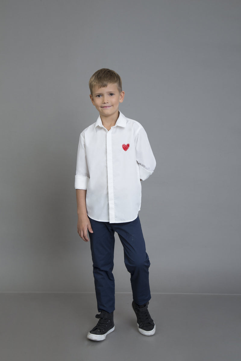 The Jr. Heart on Heart Shirt - NOONOO