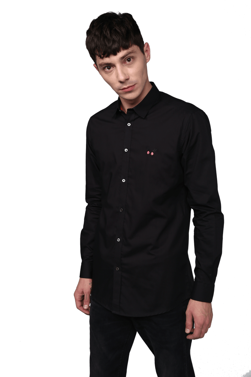 The Noo Shirt in Black - NOONOO